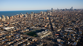 chicago aerial